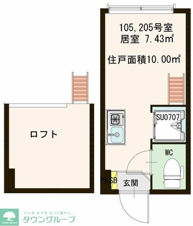 ciel et maraisの物件間取画像